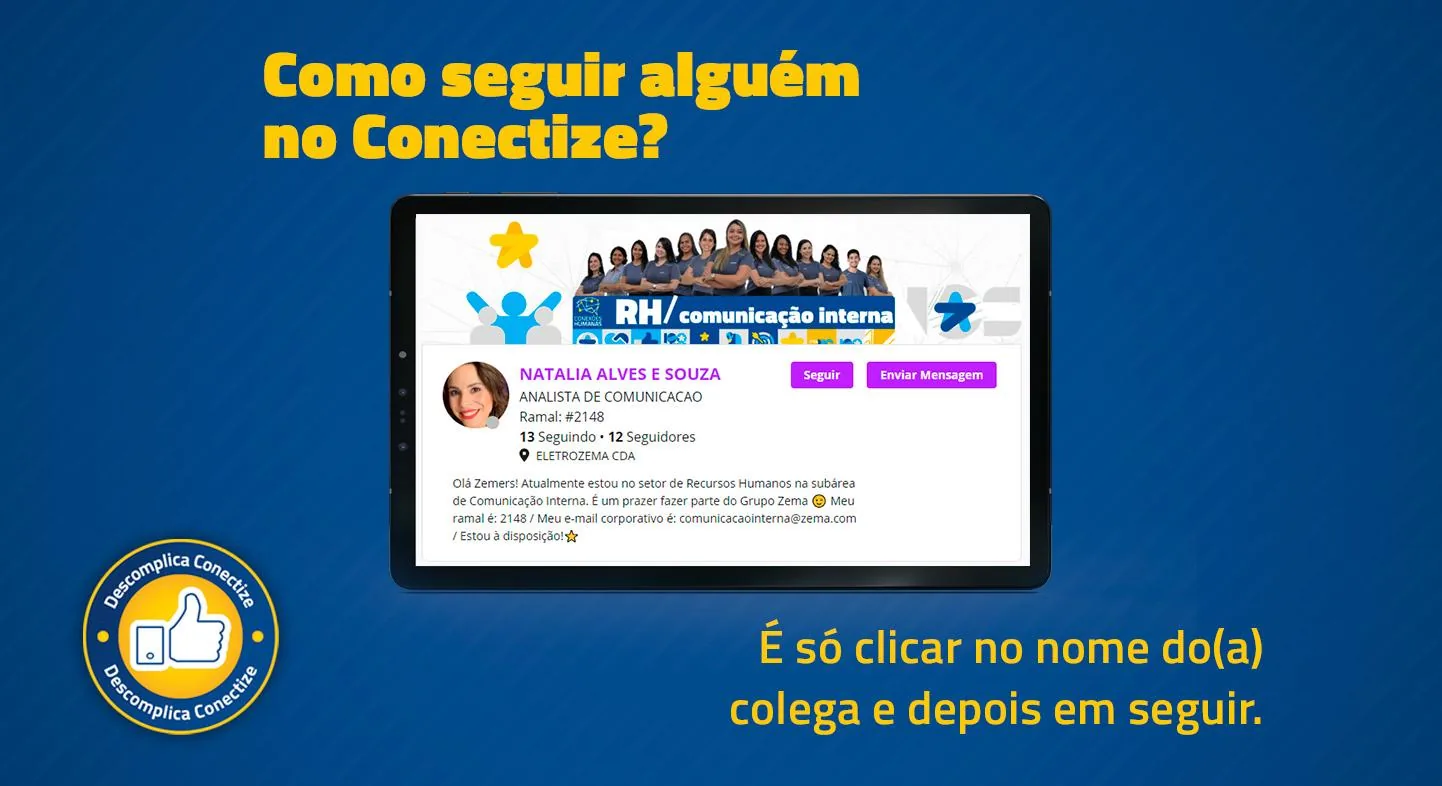 Trilha Descomplica Conectize — Como seguir