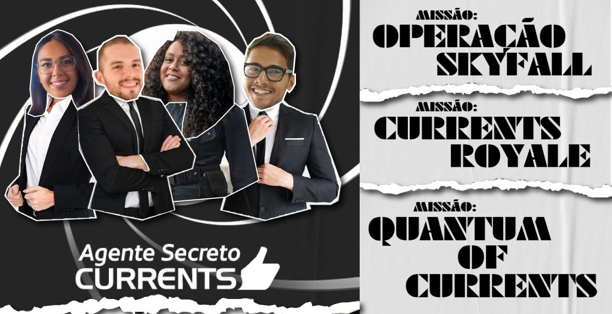Capa do case Agentes Secretos Currents