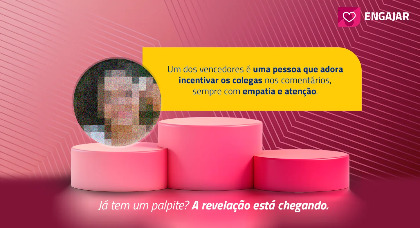 Conteúdos de expectativa antes da revelação do pódio