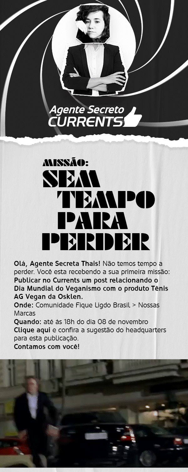 Missão 'Sem tempo para perder', enviada à Agente Secreta Thais